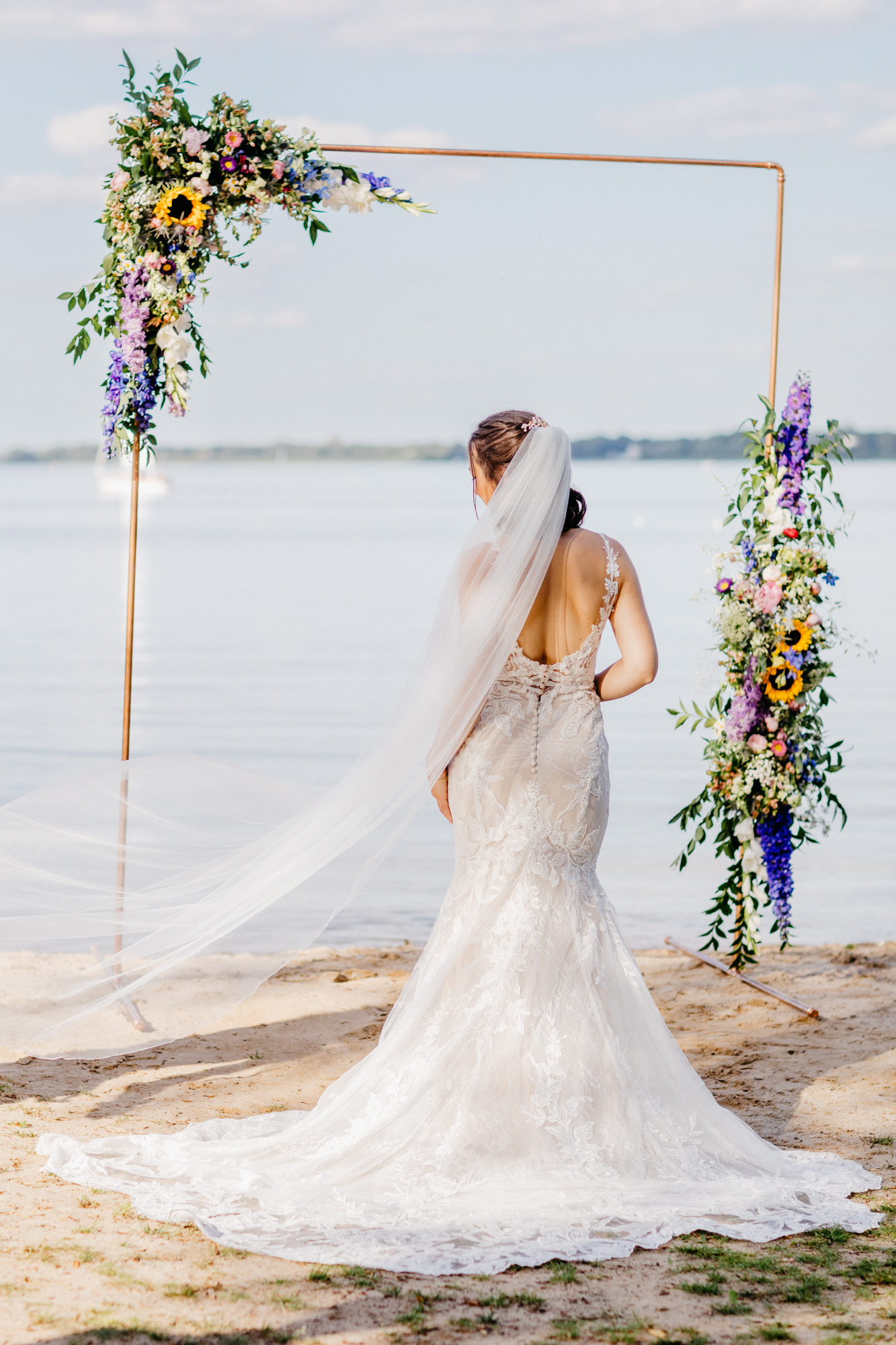 EineLiebeLang Hochzeit Strand Foto