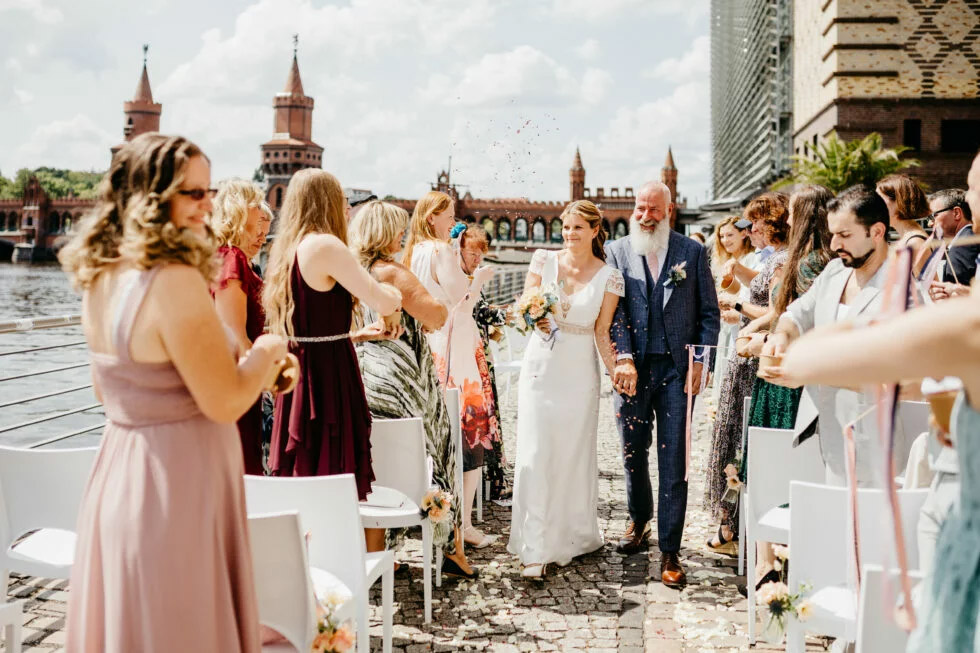 Hochzeit mit freier Trauung im Spreespeicher Berlin