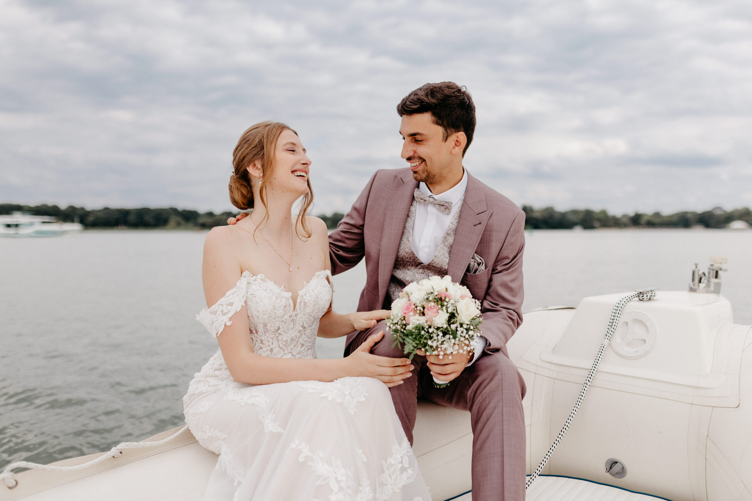 EineLiebeLang Hochzeitsfoto Strandhochzeit Caputh