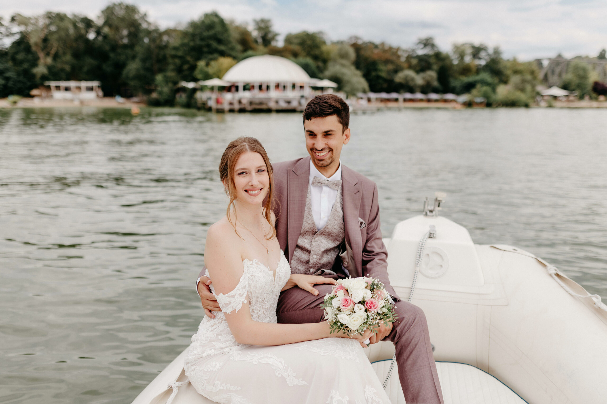 EineLiebeLang Hochzeitsfoto Strandhochzeit Caputh