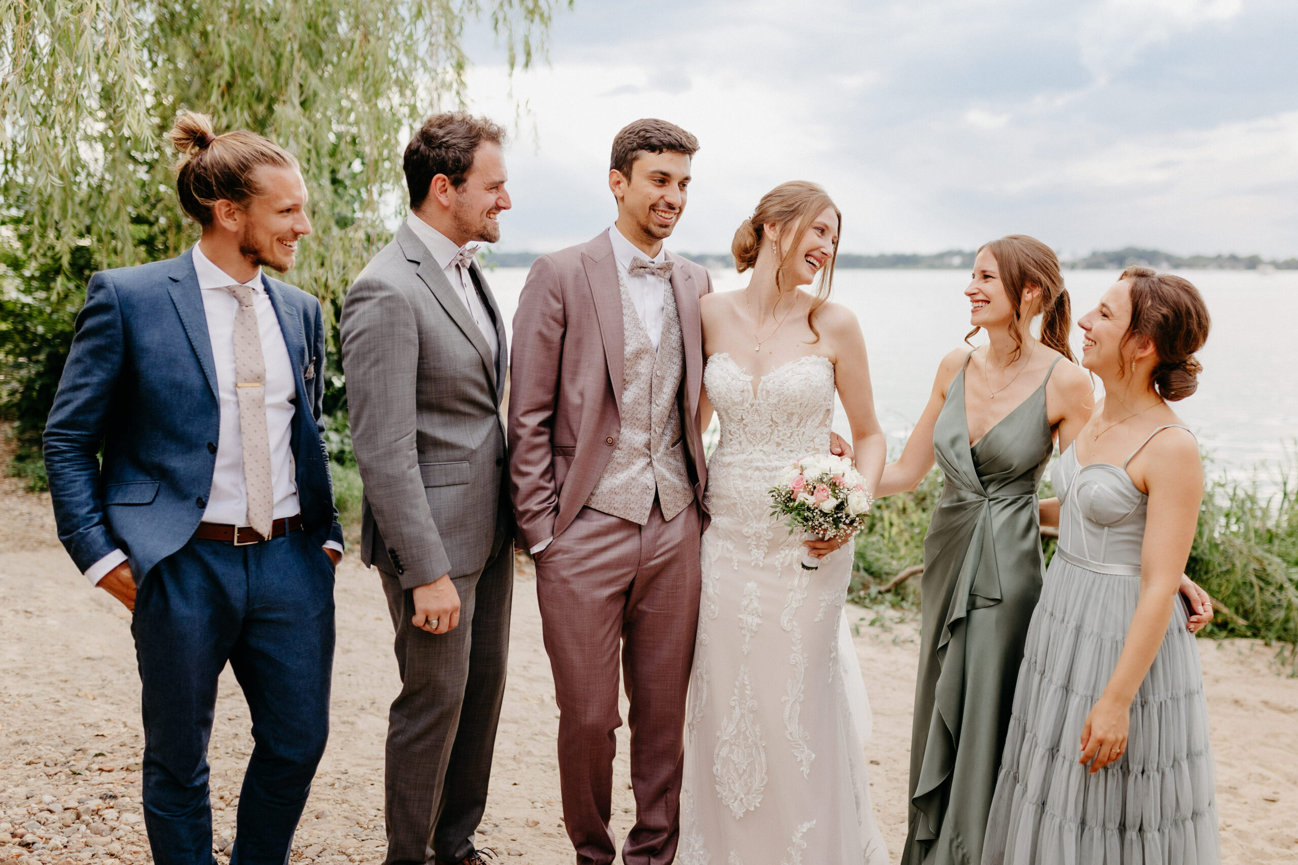 EineLiebeLang Hochzeitsfoto Strandhochzeit Caputh